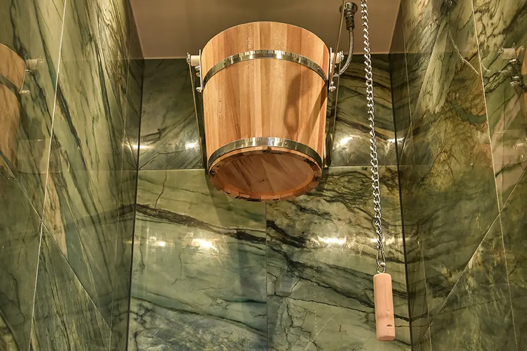 ice water at Kurbits spa