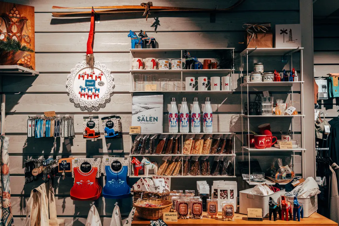 Bild på inredningsartiklar på Hotell Kurbits