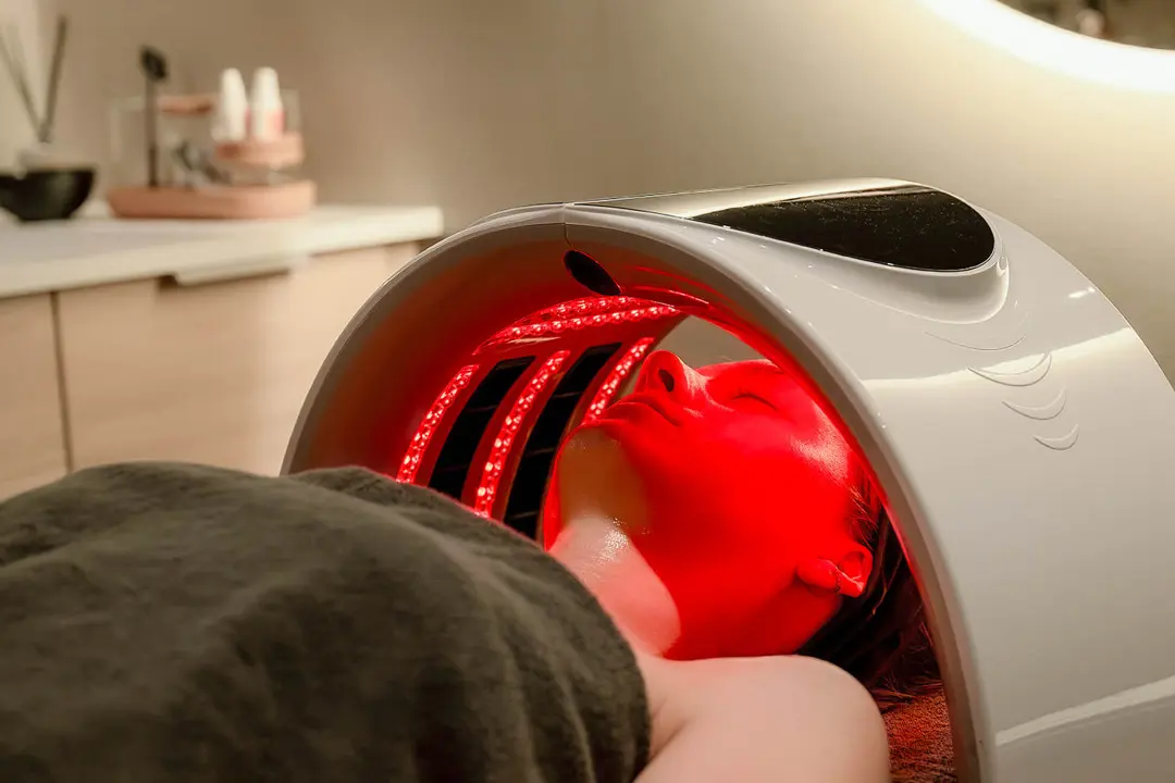 red light therapy at Kläppen