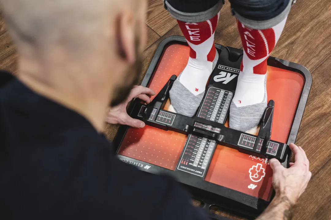 Custom moulded insoles for alpine ski boots