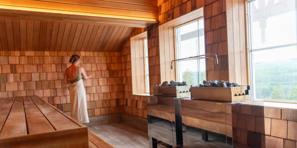 Sauna at Spa Kurbits
